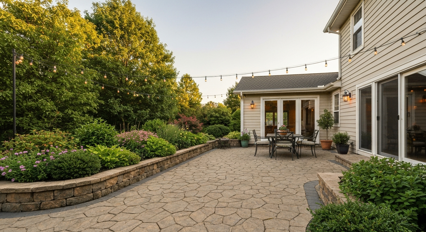 garden patio meaning