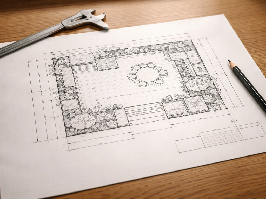 How to Read a Scale Drawing of a Patio and Measure It