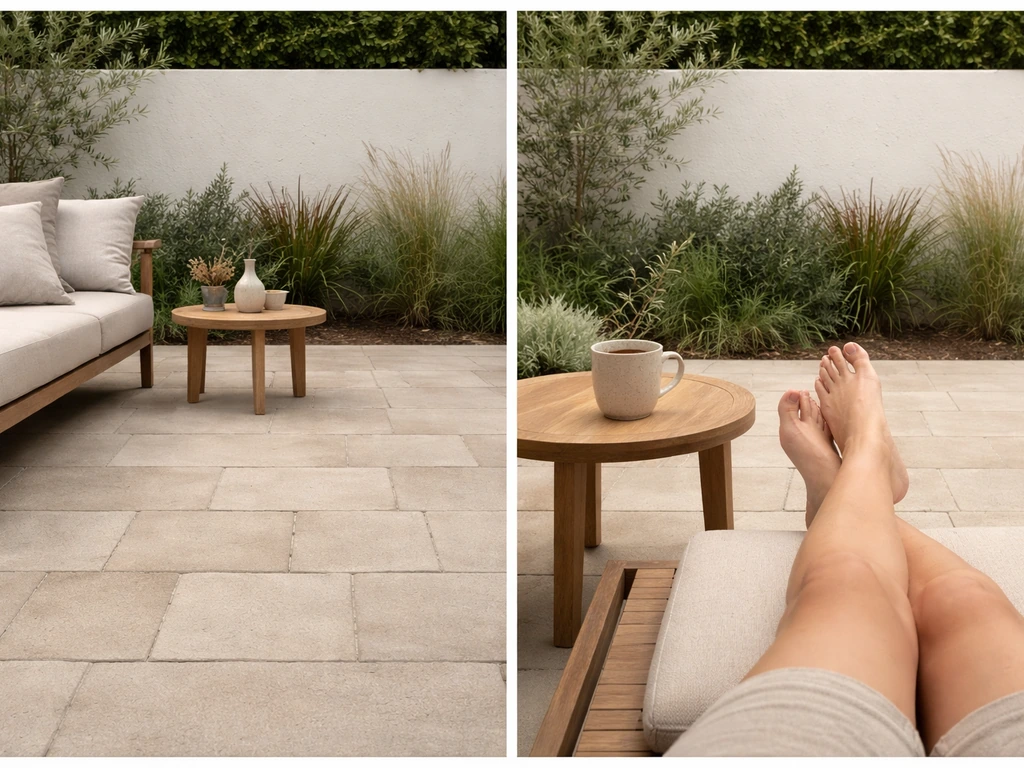 a patio meaning